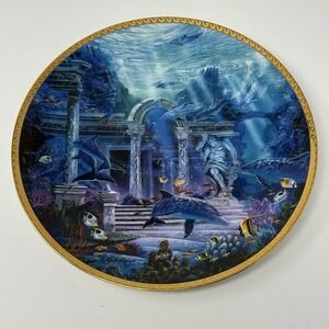 Secret Sanctuary by John Enright, Hamilton Undersea Visions Plate Collection USA